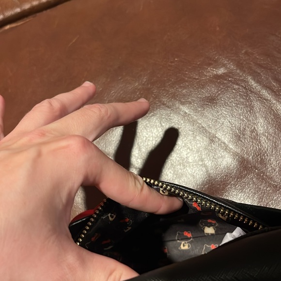 Sanrio Hello Kitty Loungefly x Modcloth mini black backpack - Picture 4 of 4